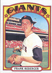1972 Topps Baseball Cards      548     Frank Reberger